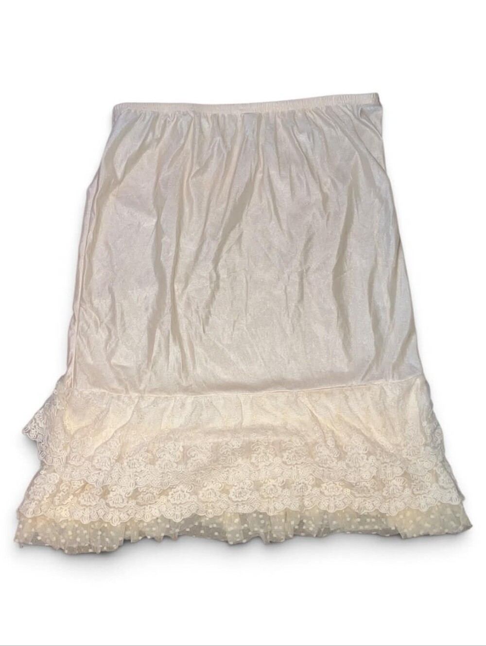 Cream Colored Skirt Slip My Sassy Skirt
